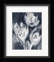 White Fairy Tale Floral I Framed Print