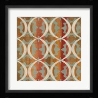 Boho Lattice I Framed Print
