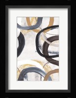 Dwell I Gold Neutral Crop Fine Art Print