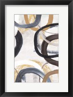 Dwell I Gold Neutral Crop Fine Art Print