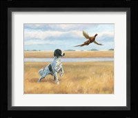 On Point by the River Fine Art Print