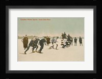 Snow Shoe Race Fine Art Print