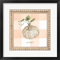 Grateful Pumpkin Framed Print