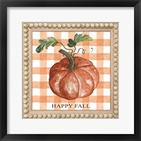 Happy Fall Framed Print