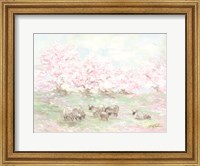 Sheep in Spring Fine Art Print