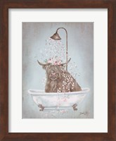 Showering Petals Highland Fine Art Print