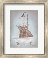 Showering Petals Highland Fine Art Print