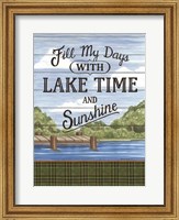Filly My Days with Lake Time Fine Art Print