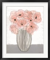 Poppies in Vase Fine Art Print