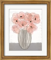 Poppies in Vase Fine Art Print