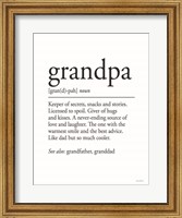 Grandpa Definition 2 Fine Art Print