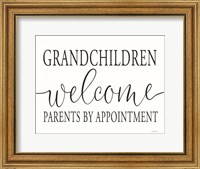 Grandchildren Welcome Fine Art Print