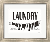 Laundry Clothesline Fine Art Print