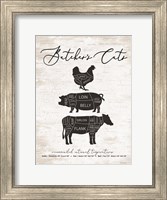 Butcher's Cuts Fine Art Print