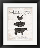 Butcher's Cuts Fine Art Print