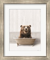 Bath Time Bear Fine Art Print