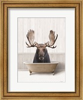 Bath Time Moose Fine Art Print