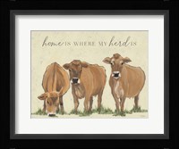 Home is Where my Herd Is Fine Art Print