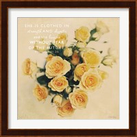 She is Clothed in Strength Fine Art Print