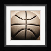Vintage Basketball Fine Art Print