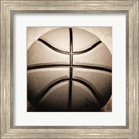 Vintage Basketball Fine Art Print