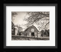 At Home in the Barn Fine Art Print