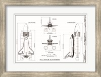 Discovery Full Stack Elevations Fine Art Print