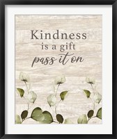 Kindness Gift Fine Art Print