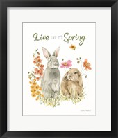 Hop on Spring VII Framed Print