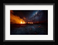 Fire and Sky !!! Fine Art Print