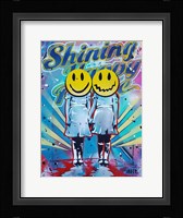 Shining Happy People Fine Art Print
