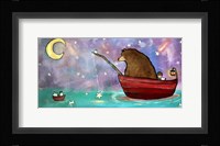 Bear Boat Fine Art Print