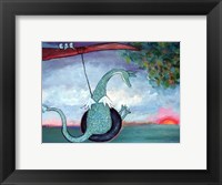 Dragon Swinging Fine Art Print