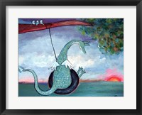 Dragon Swinging Fine Art Print