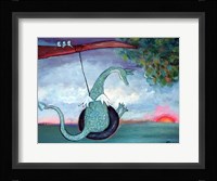 Dragon Swinging Fine Art Print