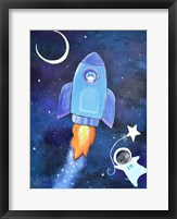 Outer Space Adventure Fine Art Print