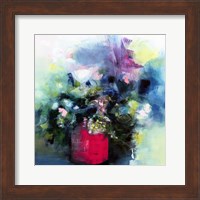 Flowers In a Pink Pot Fine Art Print