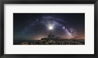 Lighthouse and Milky Way Fine Art Print