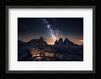 Rising over Tre Cime Fine Art Print