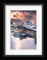 Snowy Peaks Fine Art Print