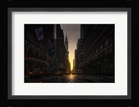 Manhattan Street Fine Art Print