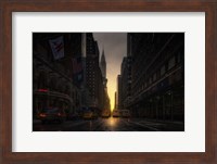 Manhattan Street Fine Art Print