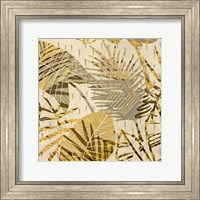 Palm Festoon Gold I Fine Art Print