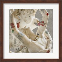 Tattooed Lovers (Cupid & Psyche) Fine Art Print