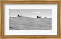 Strada del Brunello, Tuscany (BW) Fine Art Print