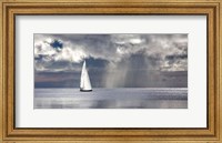Sailing on a Silver Sea Fine Art Print