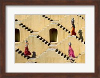 Stepwell in Jaipur, India Fine Art Print