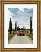Sportscar in Tuscany Fine Art Print