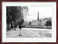 Quai de la Seine (BW) Fine Art Print