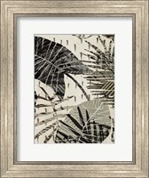 Grey Palms Panel I Fine Art Print